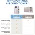 Newair Portable Air Conditioner And Heater 8600 Btus