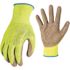 Awp Latex Coated High Visibility Honeycomb Grip Work Gloves - X-Large