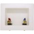 LSP Plastic Switch Hitter Washing Machine Outlet Box 1/2" Crimp Pex X3/4" Ght