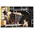 Rubbermaid Commercial Heavy-Duty 1 Yard Tilt Truck - Black