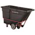 Rubbermaid Commercial Heavy-Duty 1 Yard Tilt Truck - Black