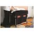 Rubbermaid Commercial Collapsible 8-Bushel X-Cart Basket Black