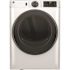 Ge Profile Energy Star 7.8 Cubic Feet Smart Front Load Electric Dryer In White