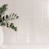 Inoxia Speedtiles Cotton Off White 11.81" X 11.37" Glass Wall Tile, Case Of 6