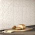 Inoxia Speedtiles Serenity White 11.65" X 11.69" Glass Wall Tile, Case Of 6
