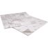 Inoxia Speedtiles Snowdrop White/gray 11.73"x11.73" Marble Wall Tile, Case Of 6