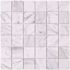 Inoxia Speedtiles Snowdrop White/gray 11.73"x11.73" Marble Wall Tile, Case Of 6
