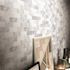 Inoxia Speedtiles Pinot White/gray 11.57"x11.34" Marble Wall Tile, Case Of 6