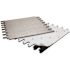 Inoxia Speedtiles Linox Stainless Steel 12.09"x11.67" Metal Wall Tile, Case Of 6