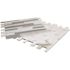Inoxia Speedtiles Soft Ramp White/gray 11.97"x10.55" Wall Tile, Case Of 6