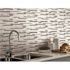 Inoxia Speedtiles Soft Ramp White/gray 11.97"x10.55" Wall Tile, Case Of 6