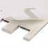 Inoxia Speedtiles Soft Ramp White/gray 11.97"x10.55" Wall Tile, Case Of 6