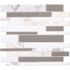 Inoxia Speedtiles Soft Ramp White/gray 11.97"x10.55" Wall Tile, Case Of 6