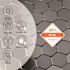 Inoxia Speedtiles Hexagonia Sb Black Stainless 29.61"x30.47" Wall Tile Case Of 6