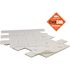 Inoxia Speedtiles Chardonnay White 11.73" X 11.73" Glass Wall Tile, Case Of 6