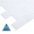 Inoxia Speedtiles Chardonnay White 11.73" X 11.73" Glass Wall Tile, Case Of 6