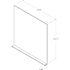 Inoxia Speedtiles Genesis 30" X 31" Stainless Steel Backsplash