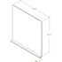 Inoxia Speedtiles Alpha 30" X 31" Stainless Steel Backsplash