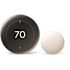 Google Nest Learning Thermostat 4th Gen Nest Temperature Sensor Pro,silver