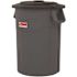 Suncast Commercial 20 Gallon Utility Trash Can Lid