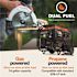 Generac 9400/7500-Watt Duel Fuel Electric Gasoline/propane Portable Generator