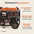 Generac 9400/7500-Watt Duel Fuel Electric Gasoline/propane Portable Generator