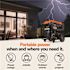 Generac 22500/18000-Watt Gas Portable Generator With Electric Start â€“ Gp18000e