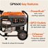 Generac 8125/6500-Watt Gasoline Powered Portable Generator With Cosense