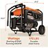 Generac 8125/6500-Watt Gasoline Powered Portable Generator With Cosense