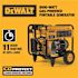 Generac Dewalt 10000/8000-Watt Electric Start Gas Powered Portable Generator