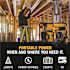 Generac Dewalt 10000/8000-Watt Electric Start Gas Powered Portable Generator