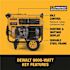 Generac Dewalt 10000/8000-Watt Electric Start Gas Powered Portable Generator