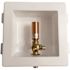 LSP Plastic Ice Maker Box 1/2" Crimp PEX With Ha X 1/4" Compression