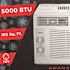 Amana 5,000 BTU 115v Window-Mounted Air Conditioner With Mechanical Controls