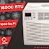 Amana 18,000 BTU 230v Window-Mounted Air Conditioner With Remote Control