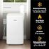 Whirlpool 14,000 BTU 10000 BTU Sacc Portable Air Conditioner