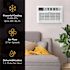 Whirlpool 10,000 BTU 230v Through-The-wall Air Conditioner With Remote Control