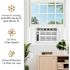 Whirlpool 8,000 BTU 115v Window-Mounted Air Conditioner With Remote Control