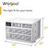 Whirlpool 10,000 BTU 115v Window-Mounted Air Conditioner With Remote Control