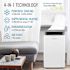 Keystone Keystone 14,000 BTU Ashrae/12,000 BTU Doe Portable Inverter Air Conditioner