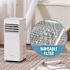 Keystone Keystone 8,500 BTU Ashrae/5,000 BTU Doe Portable Air Conditioner With Remote