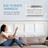 Keystone Keystone 12,000 BTU 230v Through-The-wall Air Conditioner And Lcd Remote Control