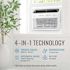Keystone Keystone 8,000 BTU Window Mounted Inverter Air Conditioner And Remote Control