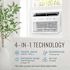 Keystone Keystone 12,000 BTU Window Mounted Inverter Air Conditioner And Remote Control