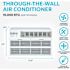 Arctic Wind Arctic Wind 10,000 BTU Through The Wall Air Conditioner With Remote Control