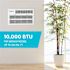 Arctic Wind Arctic Wind 10,000 BTU Through The Wall Air Conditioner With Remote Control