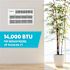 Arctic Wind Arctic Wind 14,000 BTU Supplemental Heat 230v Air Conditioner And Remote Control