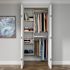 Easy Track 3'-5' W Deluxe Shelving Closet Kit Honey Blonde