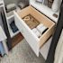 Easy Track 4'-8' W Premium Closet Kit + Drawers White