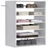 Easy Track Essential Shelf Tower Kit White